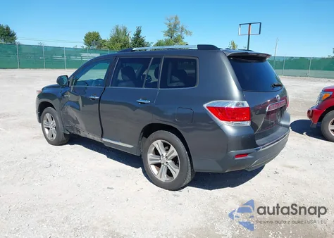 2011 Toyota Highlander Limited V6 from USA, damaged, VIN 5TDDK3EH6BS047559